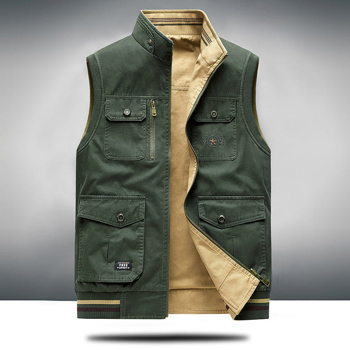 GILET HOMME EN COTON PREMIUM DE LUXE