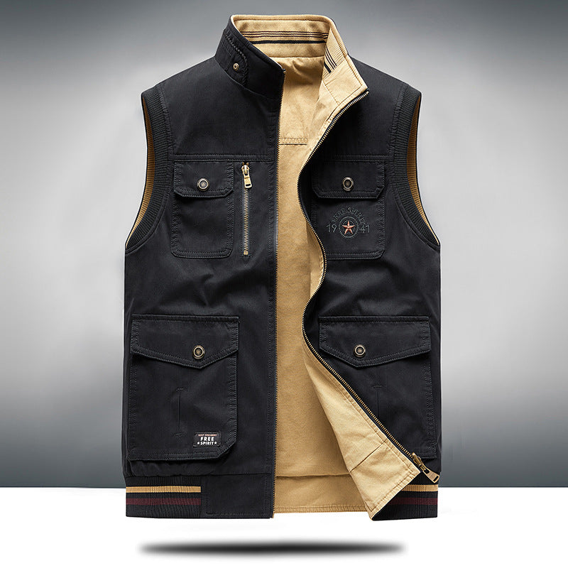 GILET HOMME EN COTON PREMIUM DE LUXE