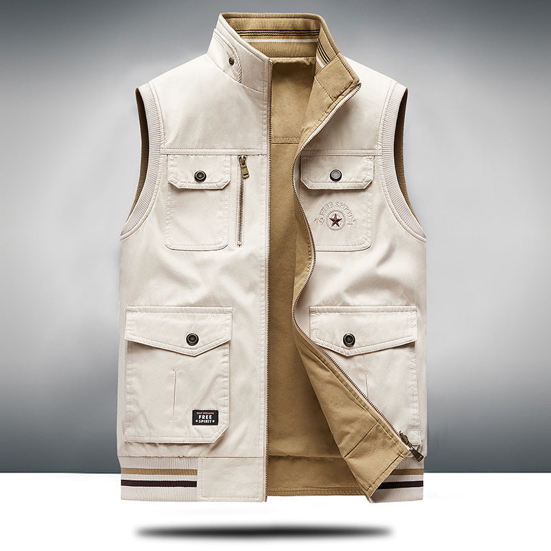 GILET HOMME EN COTON PREMIUM DE LUXE
