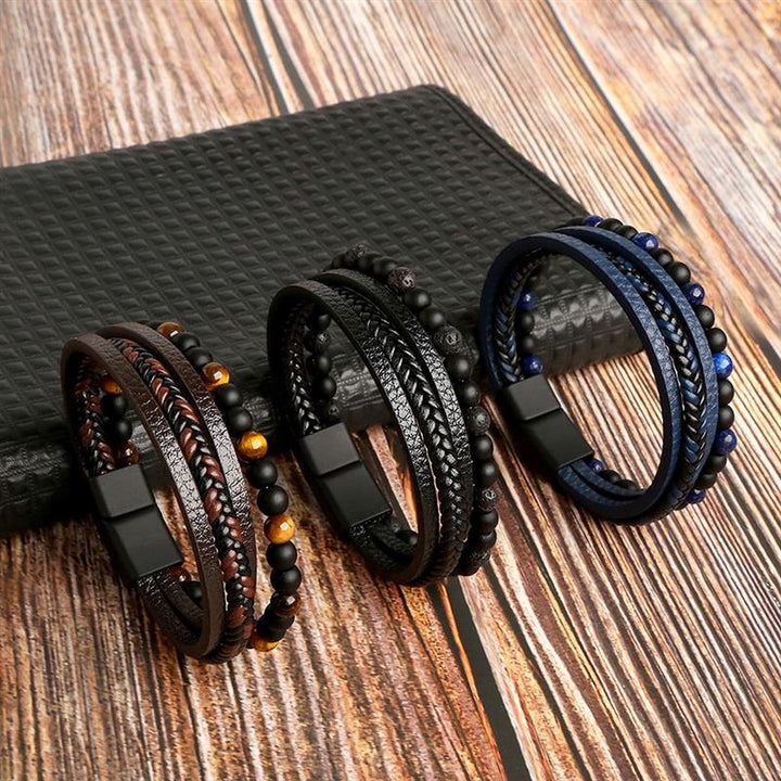 Ensemble de bracelets grandioses pour hommes