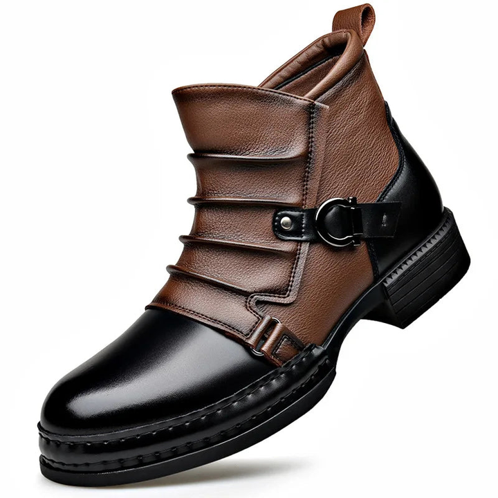 BOTTINES À BOUCLE POUR HOMME