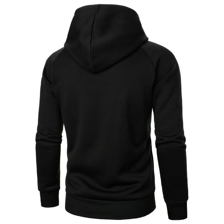 SWEAT À CAPUCHE ZIPPÉ CROISÉ POUR HOMME