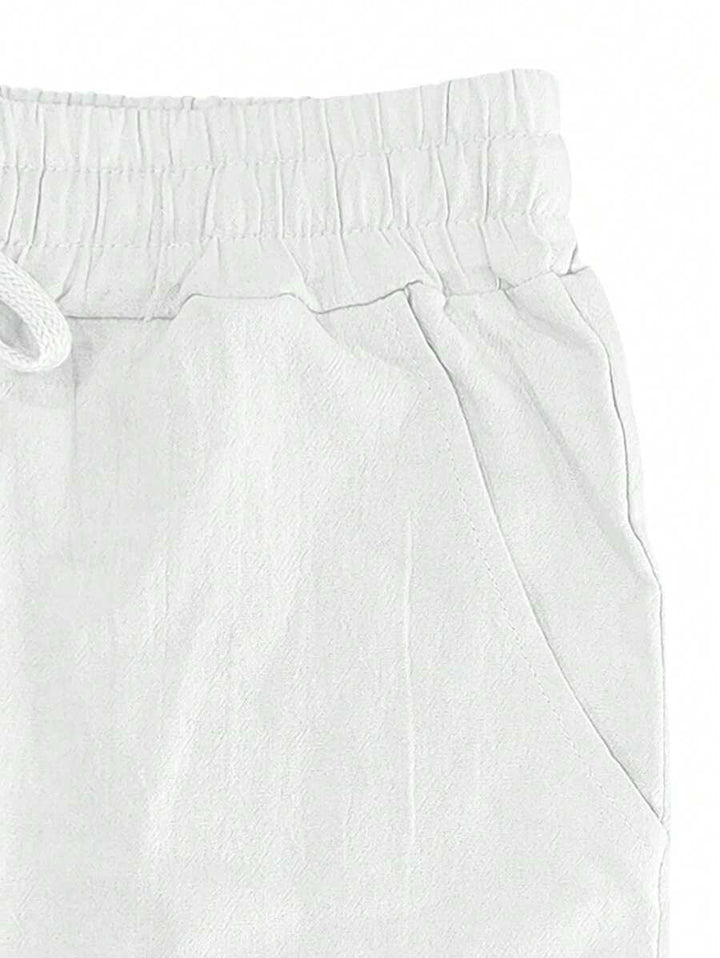 MATHIS | PANTALON LÉGER EN LIN AVEC CORDON