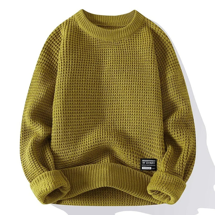 PULL EN MAILLE TEXTURÉ POUR HOMME