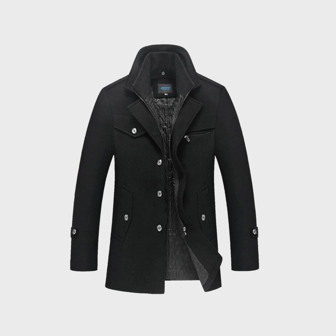 MANTEAU D'HIVER CLASSIQUE POUR HOMMES