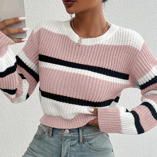Pull élégant pour femmes à la coupe raffinée et à la douceur ultime