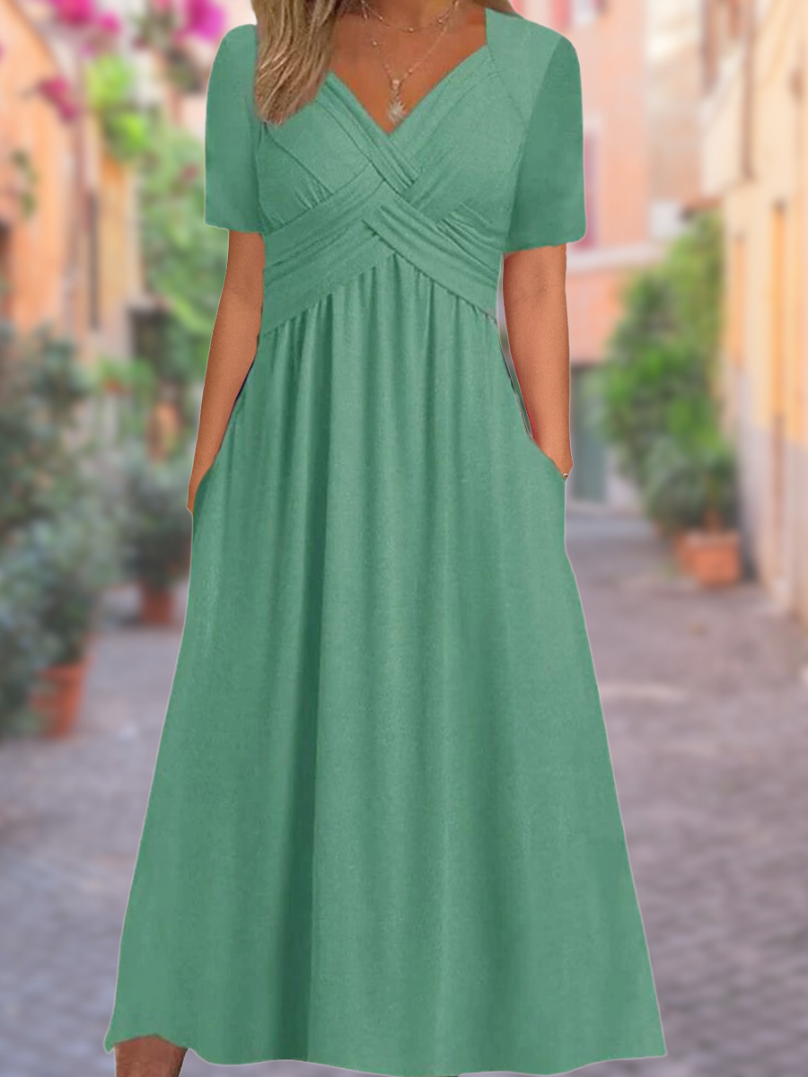 Robe d'été avec décolleté - Selby