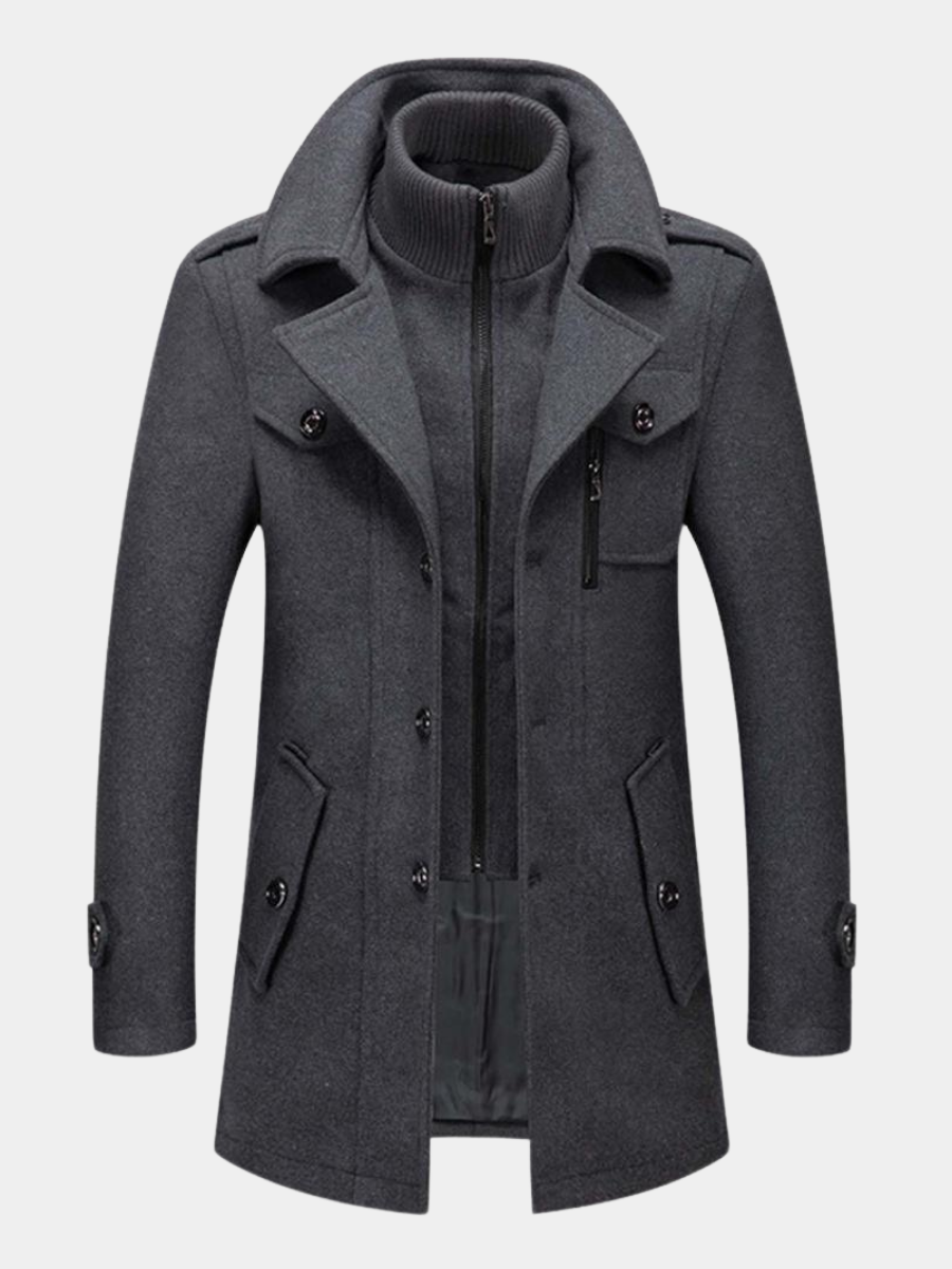 VESTE ÉLÉGANTE D'HIVER POUR HOMME