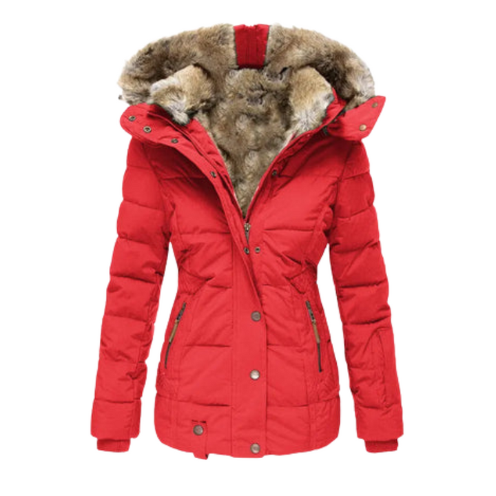 Nienke | Manteau d'hiver élégant pour femmes avec capuche confortable