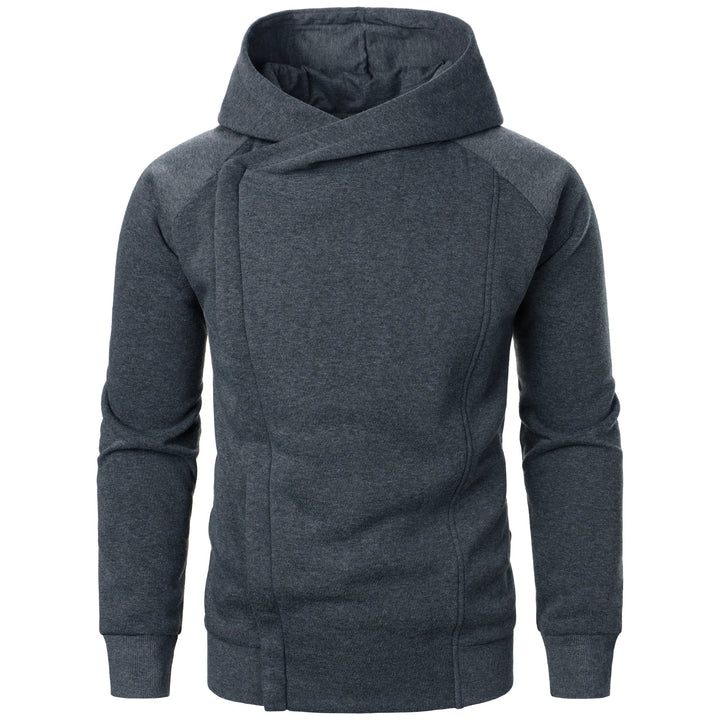 SWEAT À CAPUCHE ZIPPÉ CROISÉ POUR HOMME
