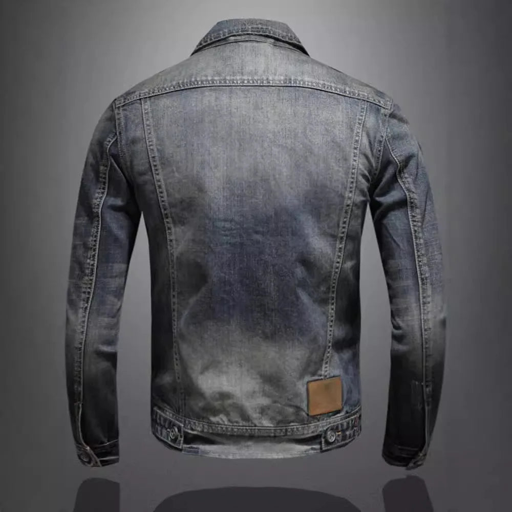VESTE EN JEAN ÉLÉGANTE POUR HOMME