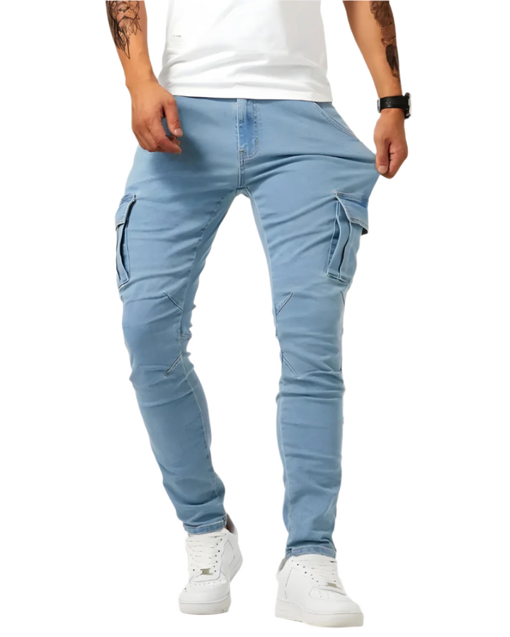 PANTALON CARGO STRETCH POUR HOMMES