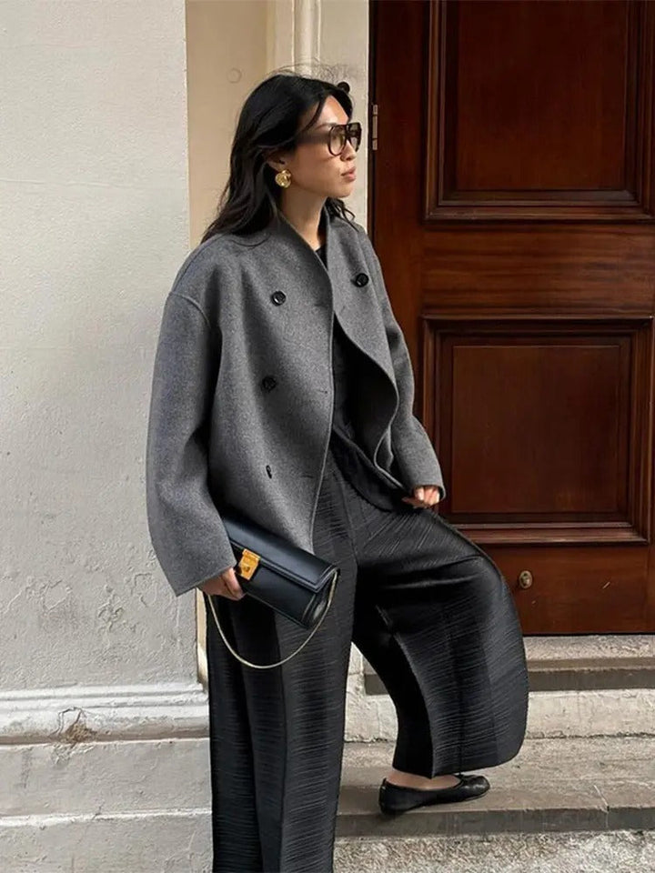 Sophia Cozy Oversized Wool Jacket