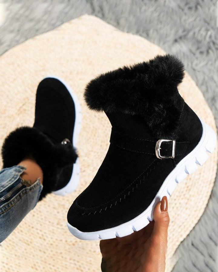 Bottes de neige isolées ultra-confortables