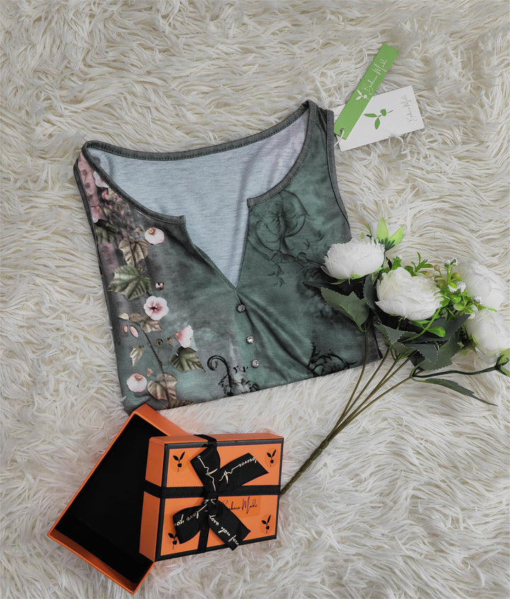 Débardeur sans manches Aquarell-Fleur