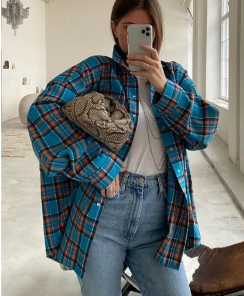 Alana | Stylisches Oversized-Karihemmd für Komfort und Trendbewusstsein