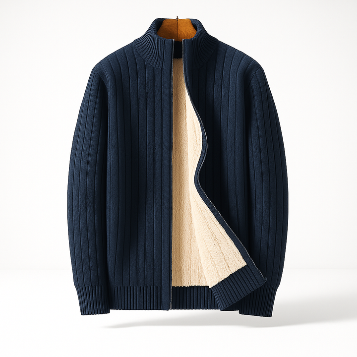 CARDIGAN ÉLÉGANT ET MODE AVEC ZIP POUR HOMME