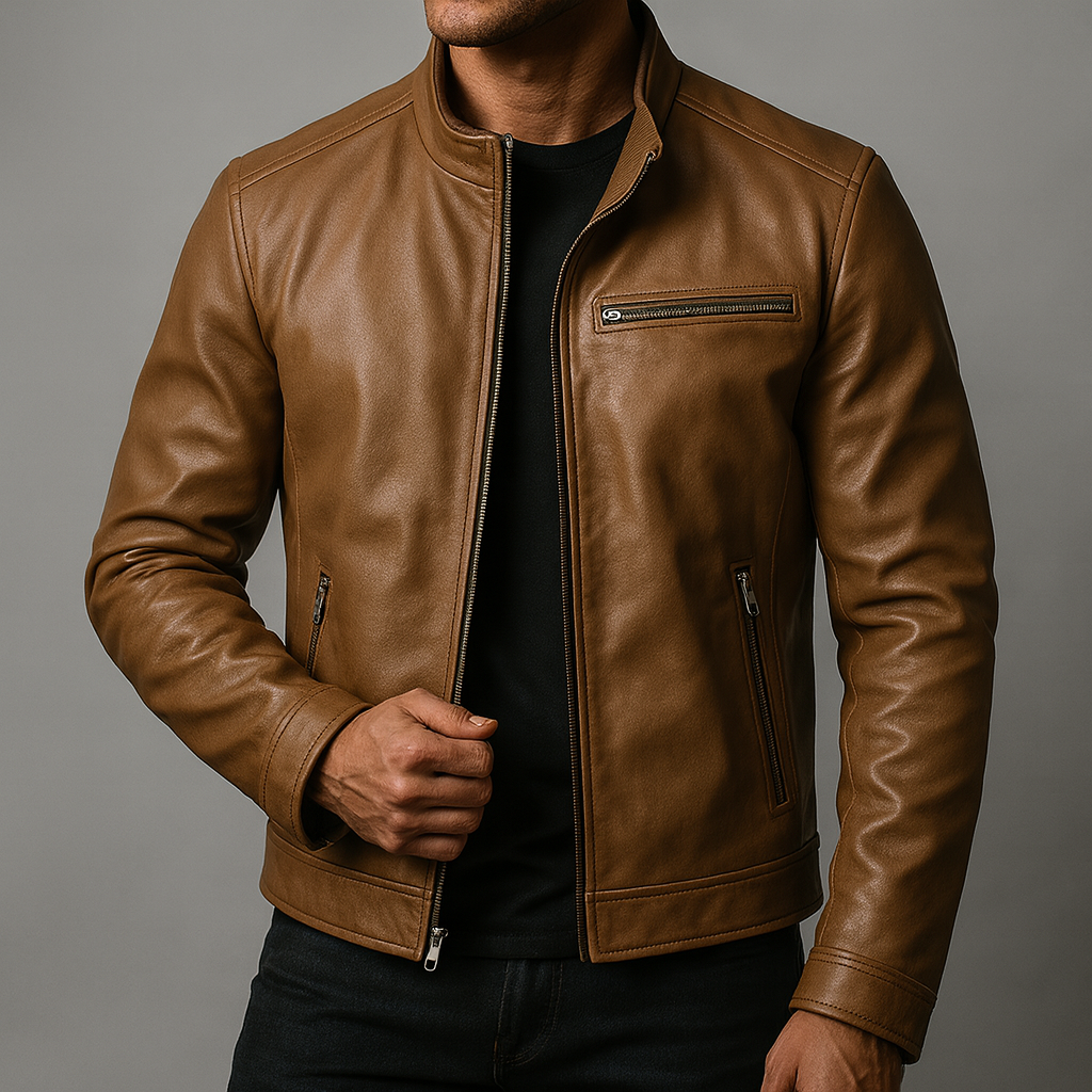 VESTE ZIPPÉE VINTAGE POUR HOMME