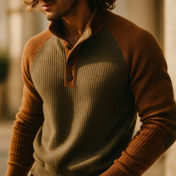 TRICOT CÔTELÉ POUR HOMME