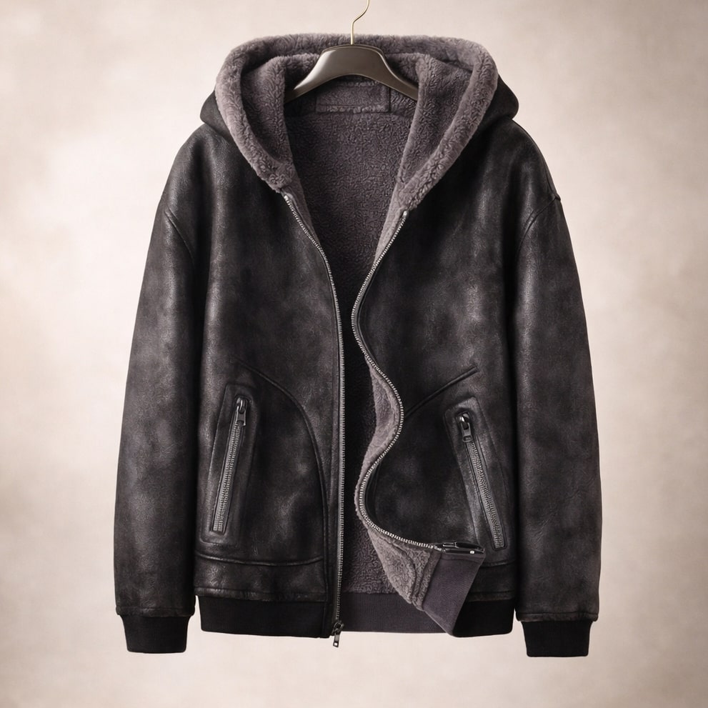 VESTE ISOLÉE ZIPPÉE POUR HOMME