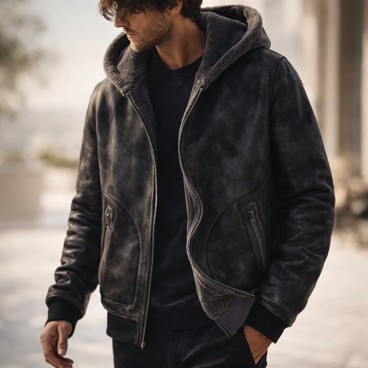 VESTE ISOLÉE ZIPPÉE POUR HOMME