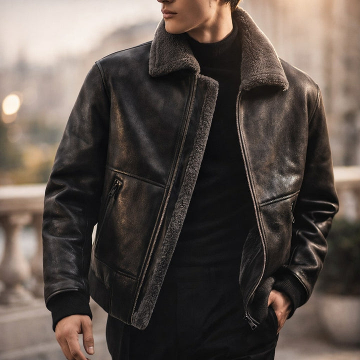 VESTE ISOLÉE ZIPPÉE POUR HOMME