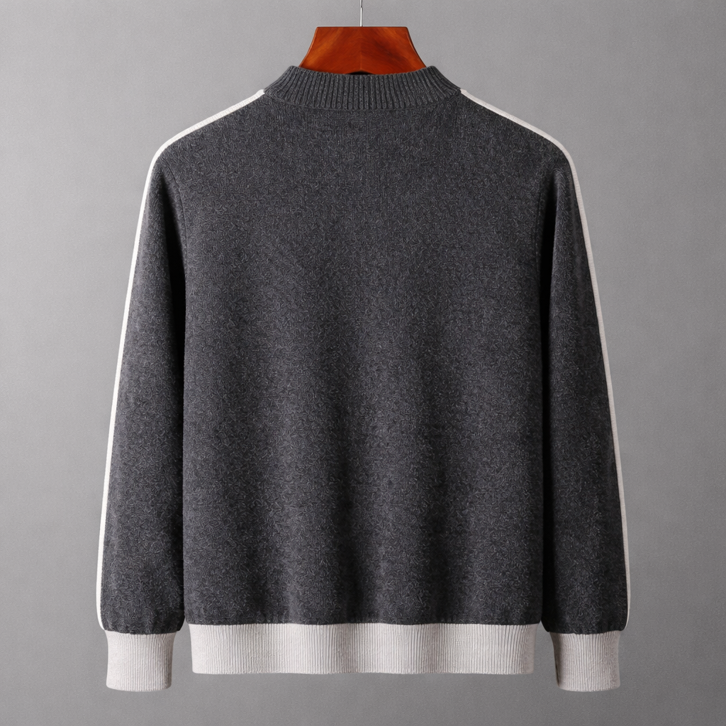 VESTE EN LAINE MÉRINOS POUR HOMME