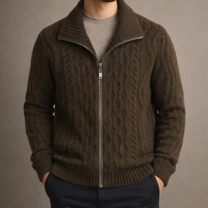 GILET CLASSIQUE ZIPPÉ POUR HOMME