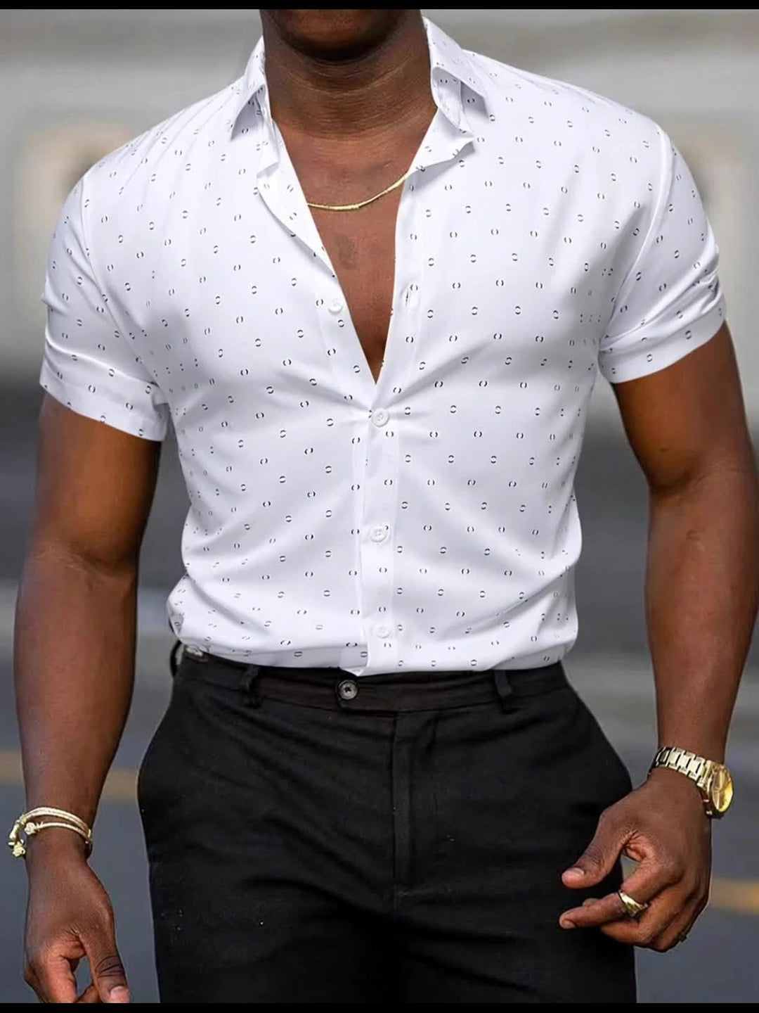 GIULIO | CHEMISE D'ÉTÉ AVEC IMPRIMÉ