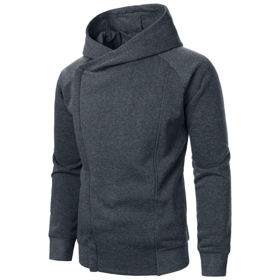 SWEAT À CAPUCHE ZIPPÉ CROISÉ POUR HOMME