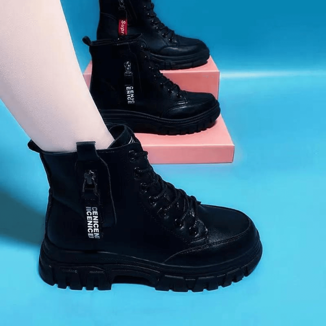 Larae - Bottes de combat classiques et élégantes pour femmes