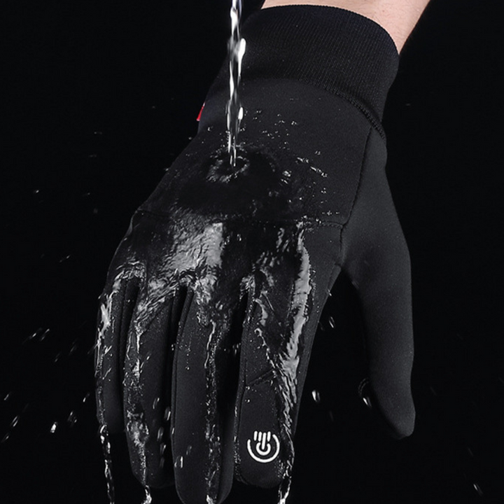 Gants thermiques tactiles décontractés et imperméables pour hommes
