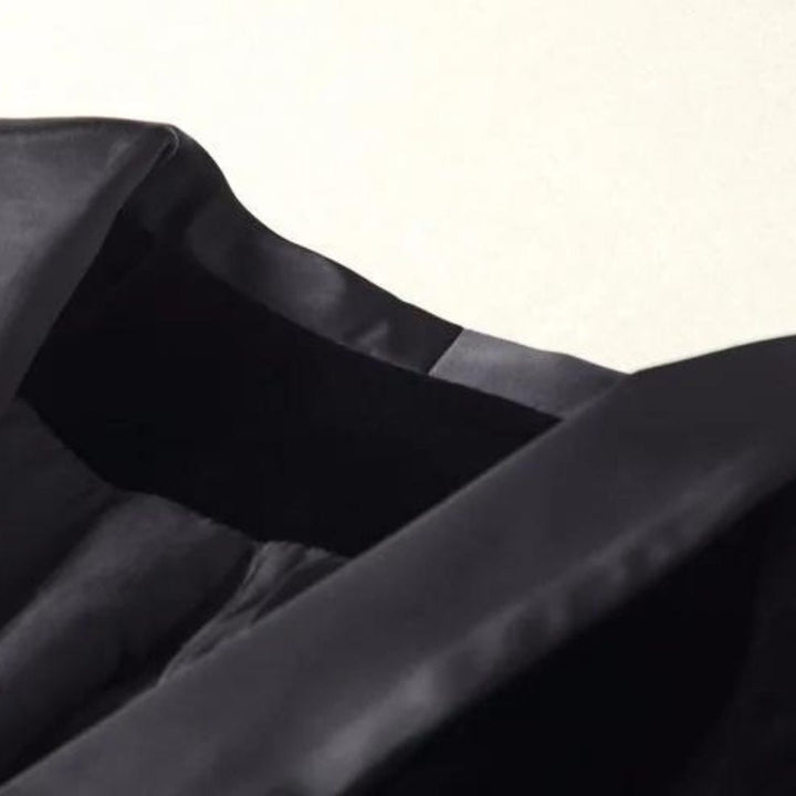 Veste de smoking Samt avec revers en satin