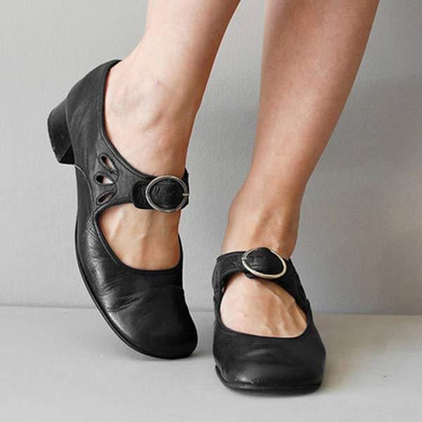 Anika | Authentic Vintage Round Nose Shoes