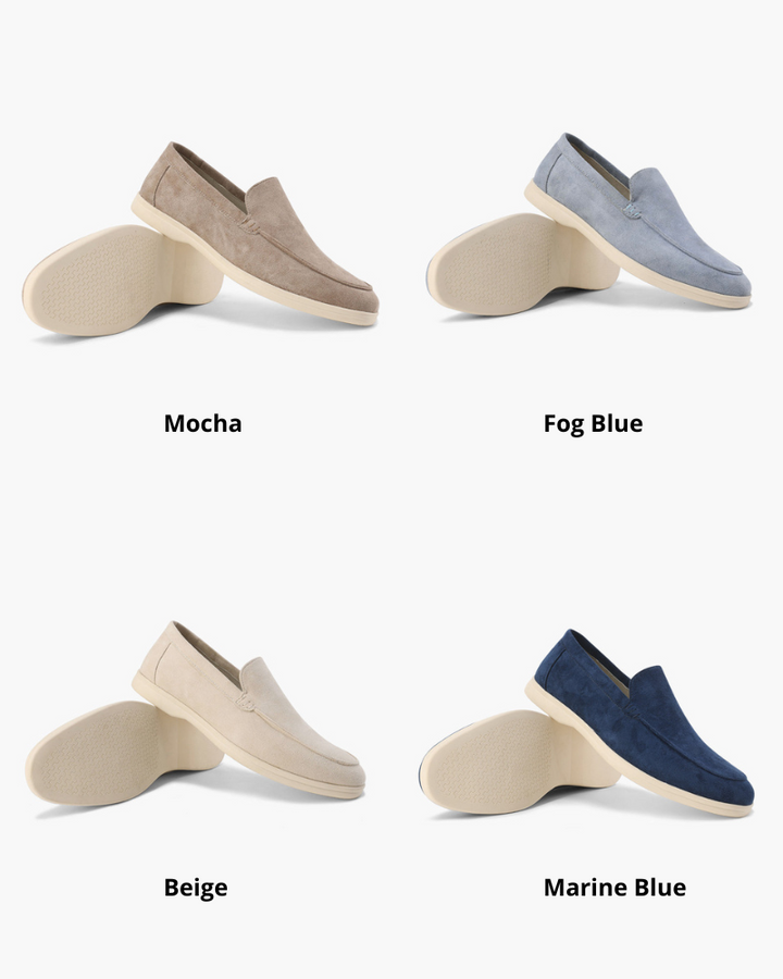 MOCASSINS EN CUIR SUEDE