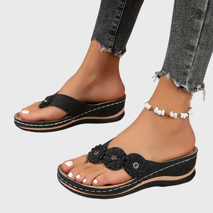 Asha - Tongs Orthopédiques Élégantes
