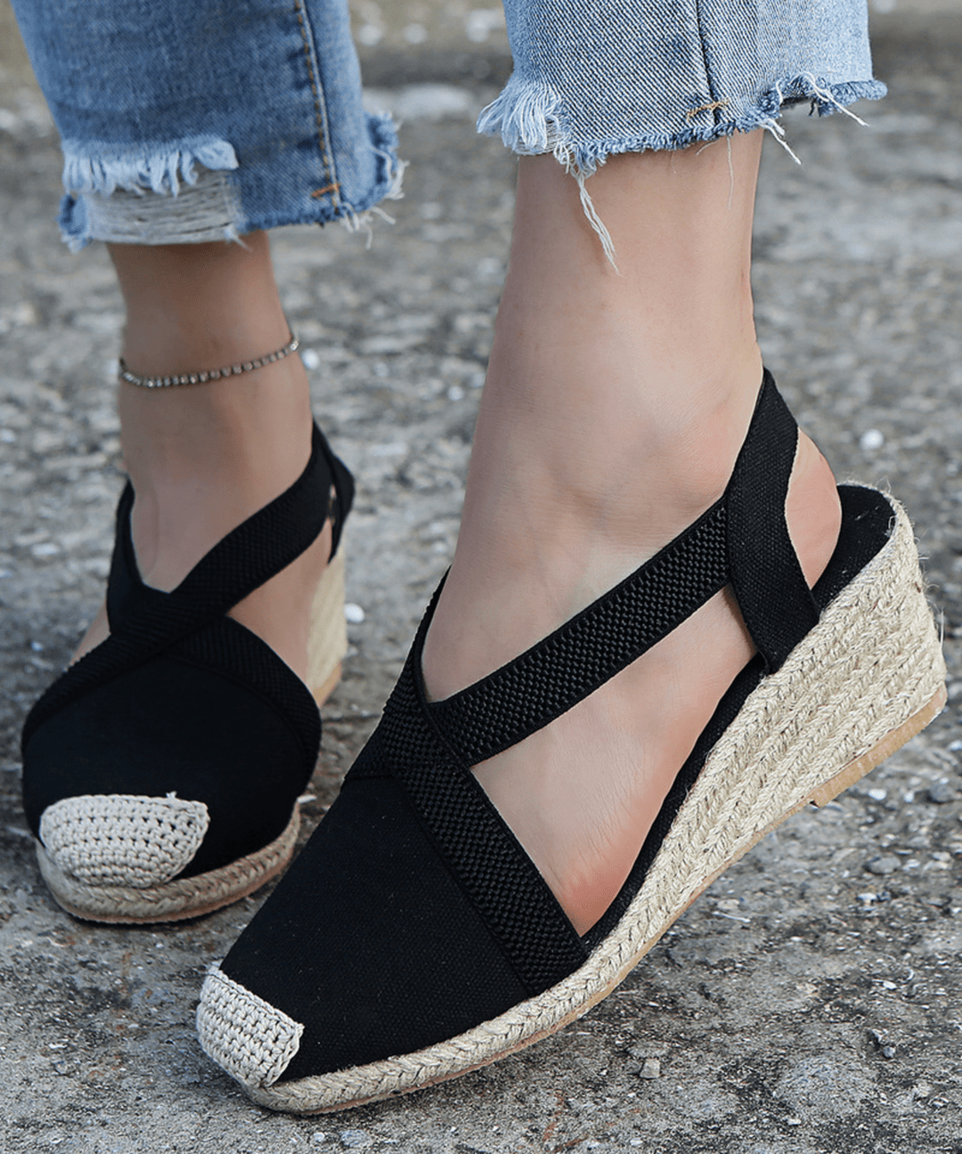 Fenne | Espadrilles en toile pour un chic sans faille