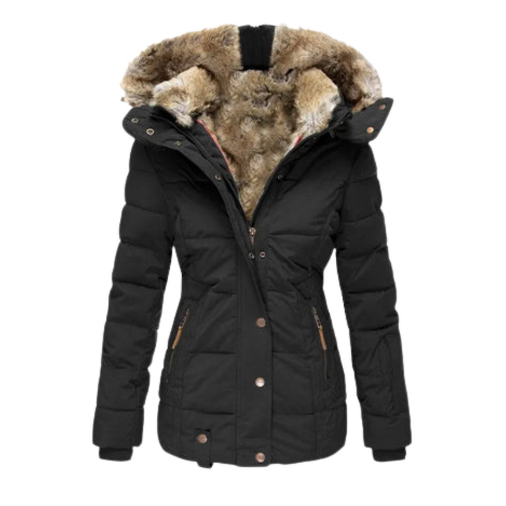 Nienke | Manteau d'hiver élégant pour femmes avec capuche confortable