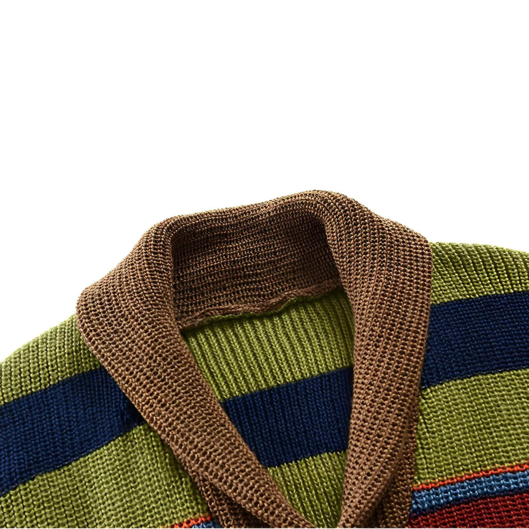CARDIGAN RETRÒ POUR HOMME