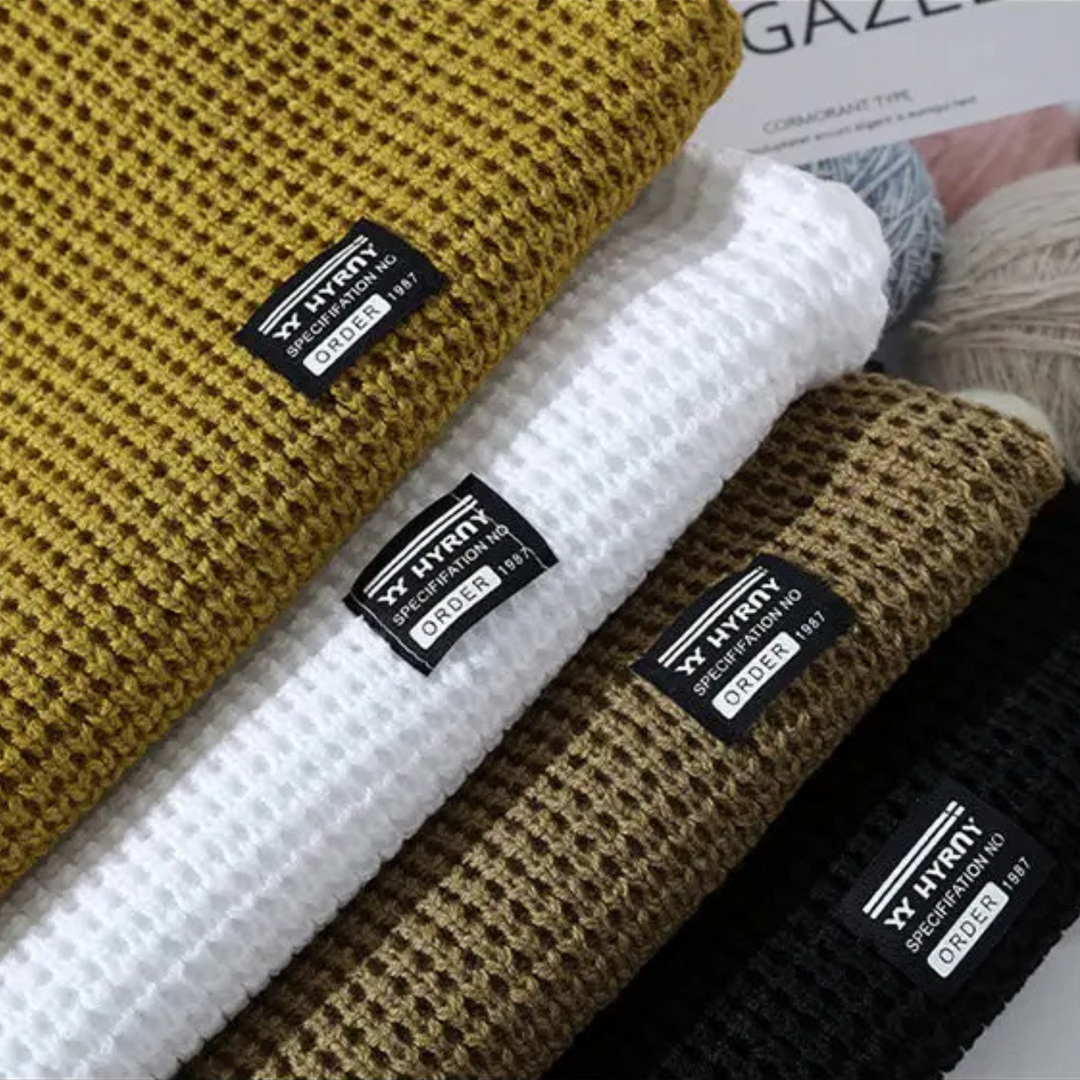 PULL EN MAILLE TEXTURÉ POUR HOMME