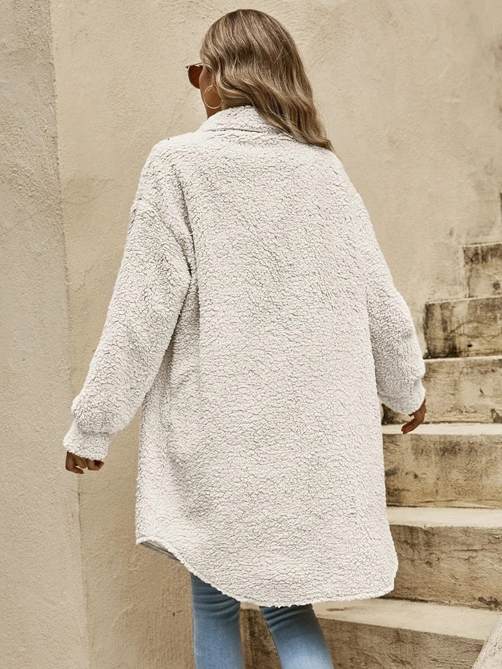 Mireille | Veste Sherpa douillette