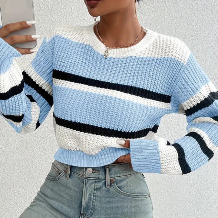 Pull élégant pour femmes à la coupe raffinée et à la douceur ultime