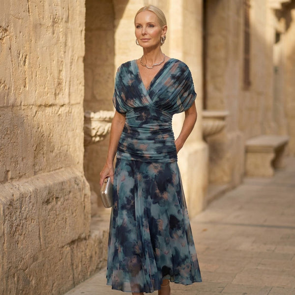 Luna | Élégante Robe Bleue