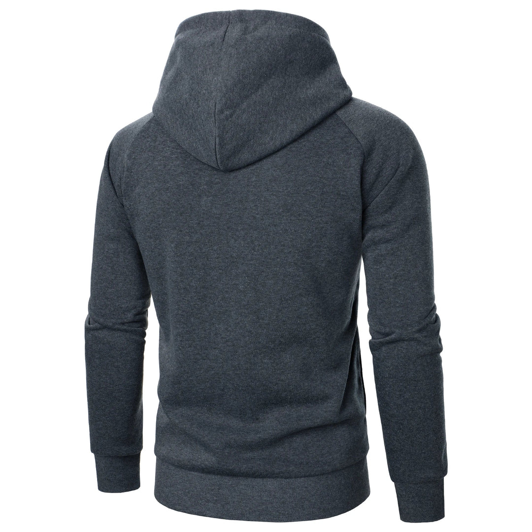 SWEAT À CAPUCHE ZIPPÉ CROISÉ POUR HOMME