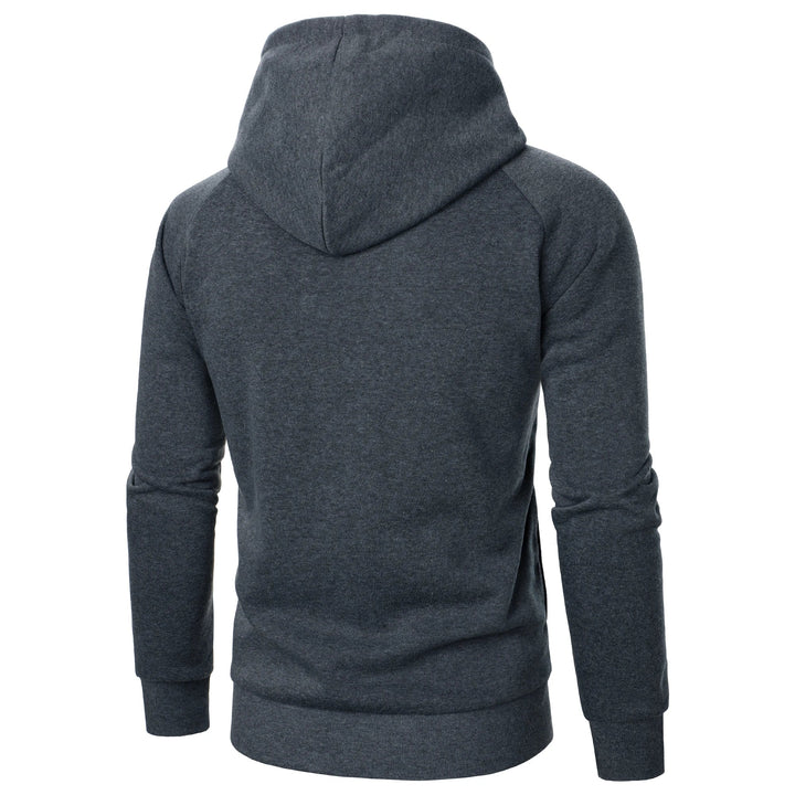 SWEAT À CAPUCHE ZIPPÉ CROISÉ POUR HOMME