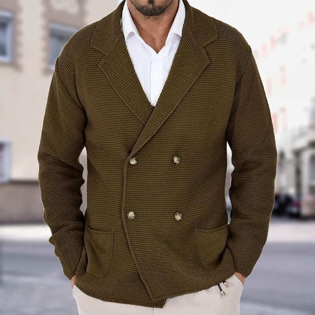 CARDIGAN ÉLÉGANT EN LAINE POUR HOMME