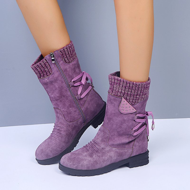 Flazel - Bottes de neige pour femmes pour un hiver stylé