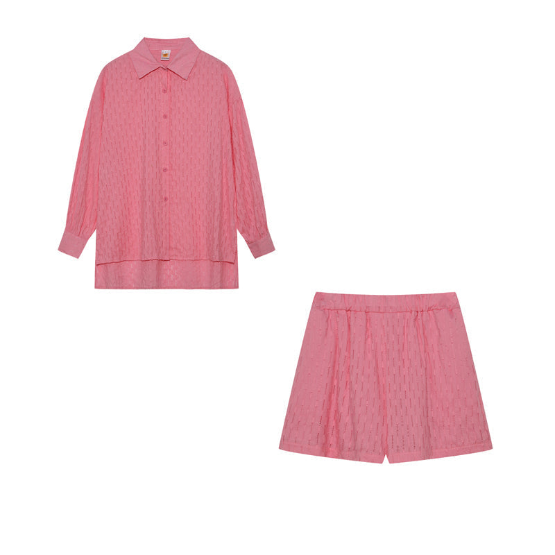 Elizabeth - Ensemble Chemise et Shorts Léger