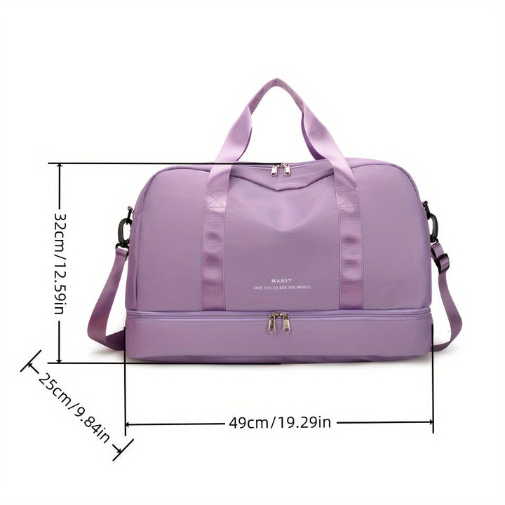 Grand sac de voyage pour de grandes aventures et de longs voyages | Cuir Vegan