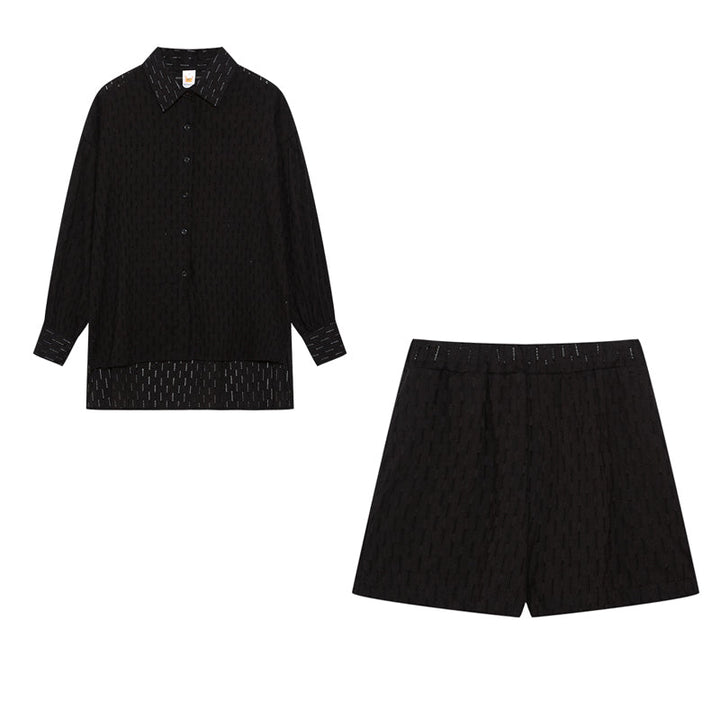 Elizabeth - Ensemble Chemise et Shorts Léger